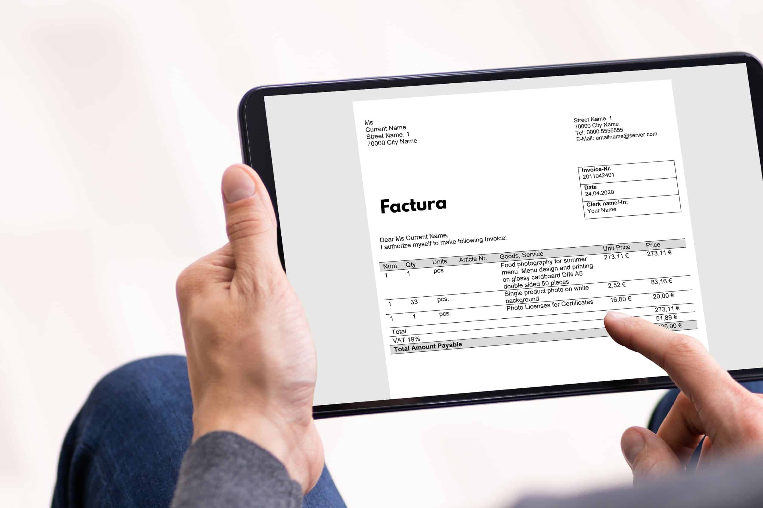 Cómo validar factura electrónica