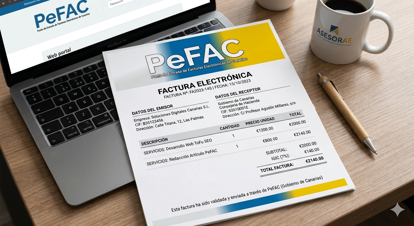 PeFAC factura electrónica Canarias