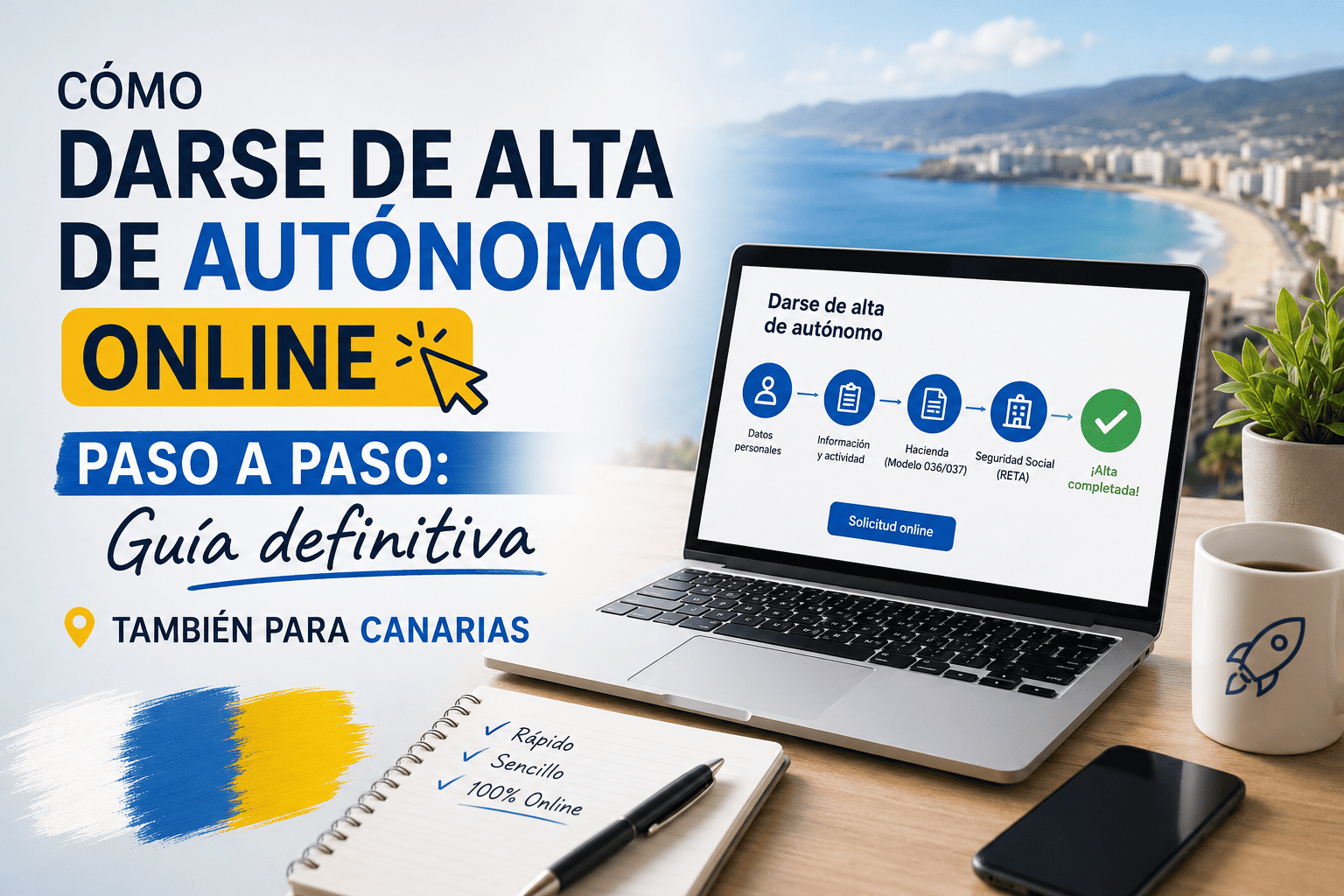 Cómo dar alta autónomo Canarias