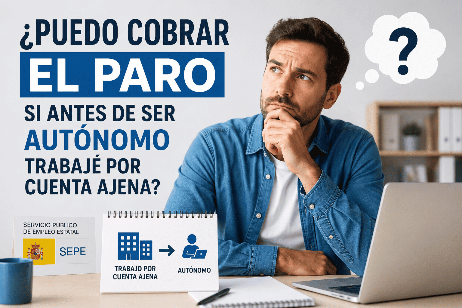 Cobrar paro autónomo trabajado cuenta ajena