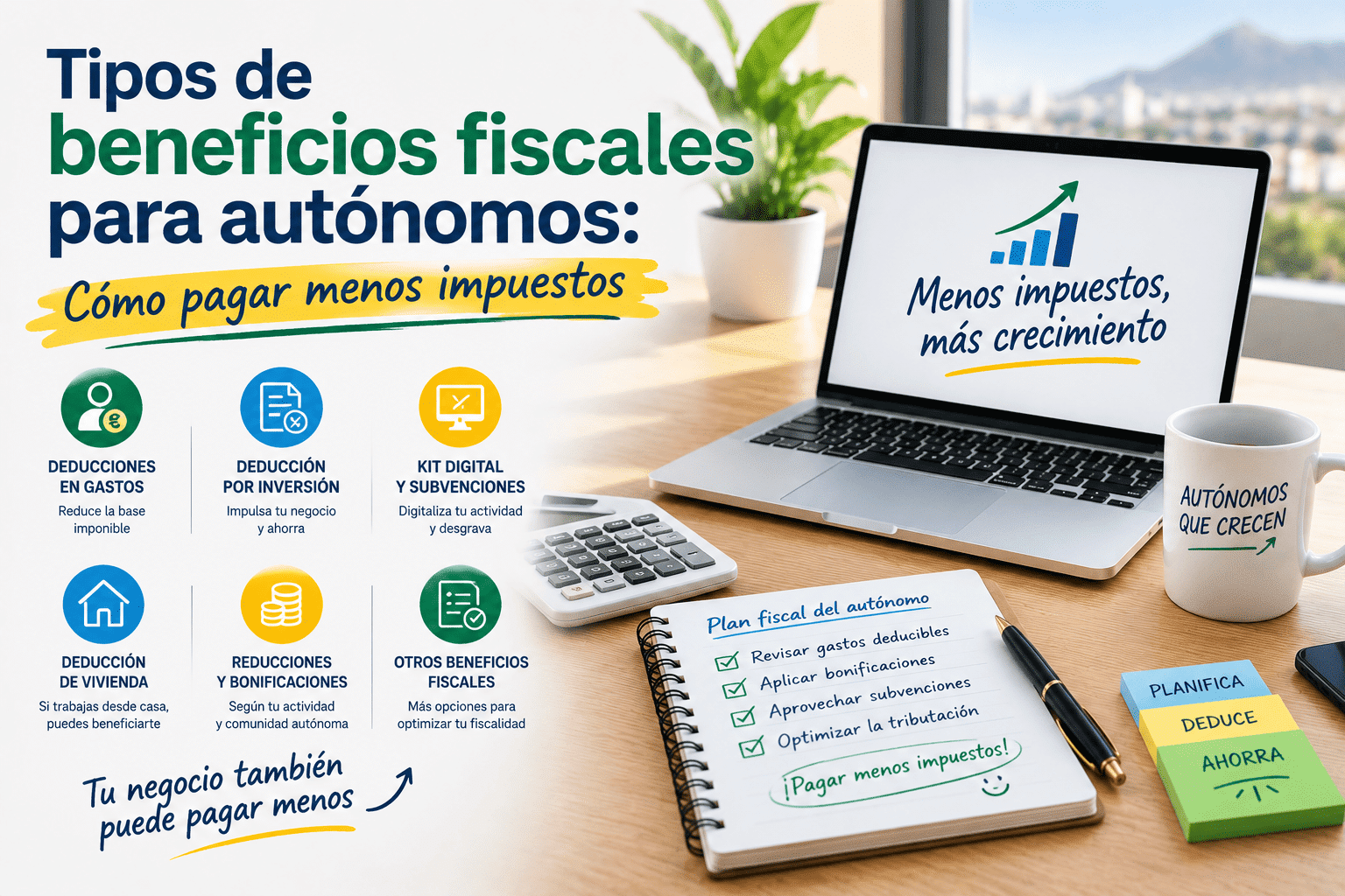 Beneficios fiscales autónomos