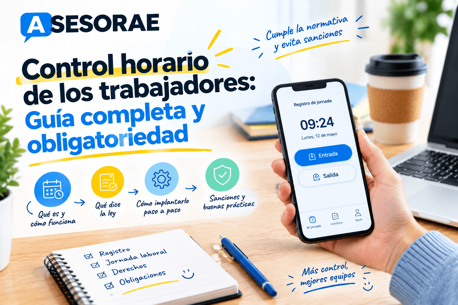 Control horario trabajadores