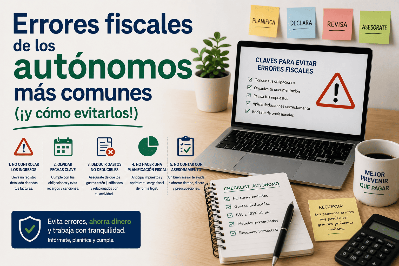 Errores fiscales autónomos