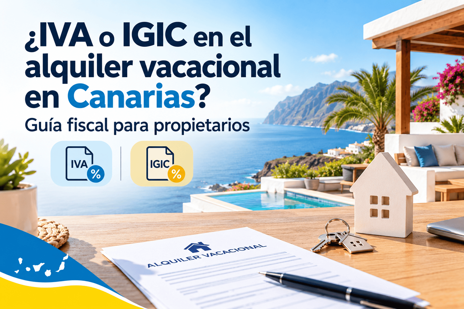 IVA IGIC alquiler vacacional