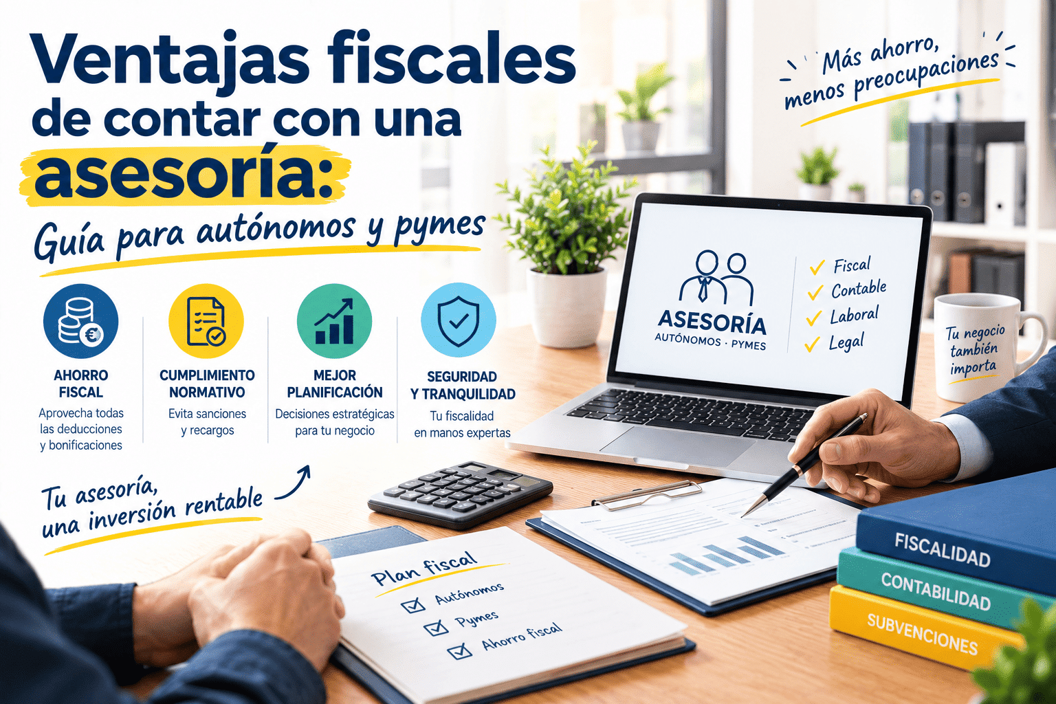 Ventajas fiscales asesoría